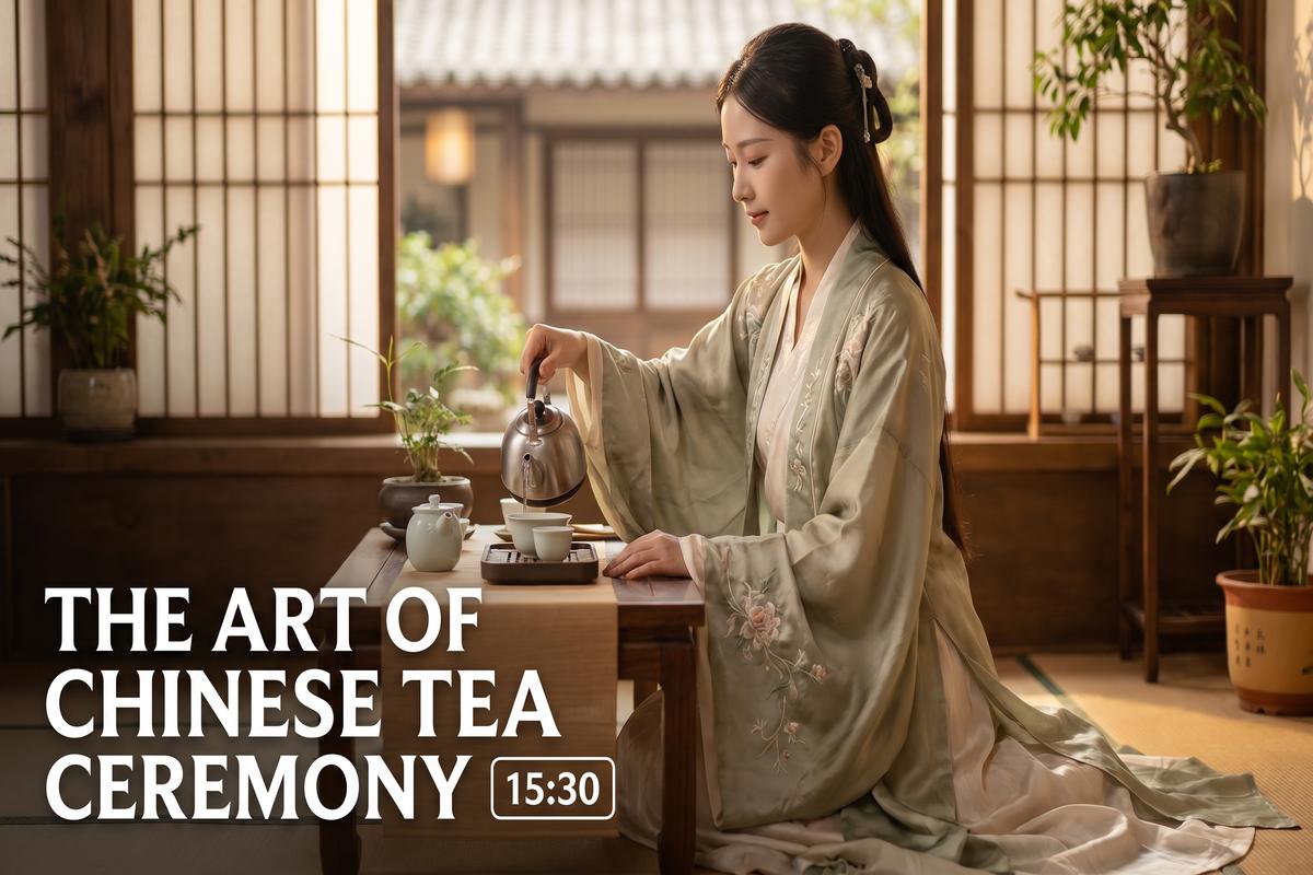 青柠视频传媒茶道视频